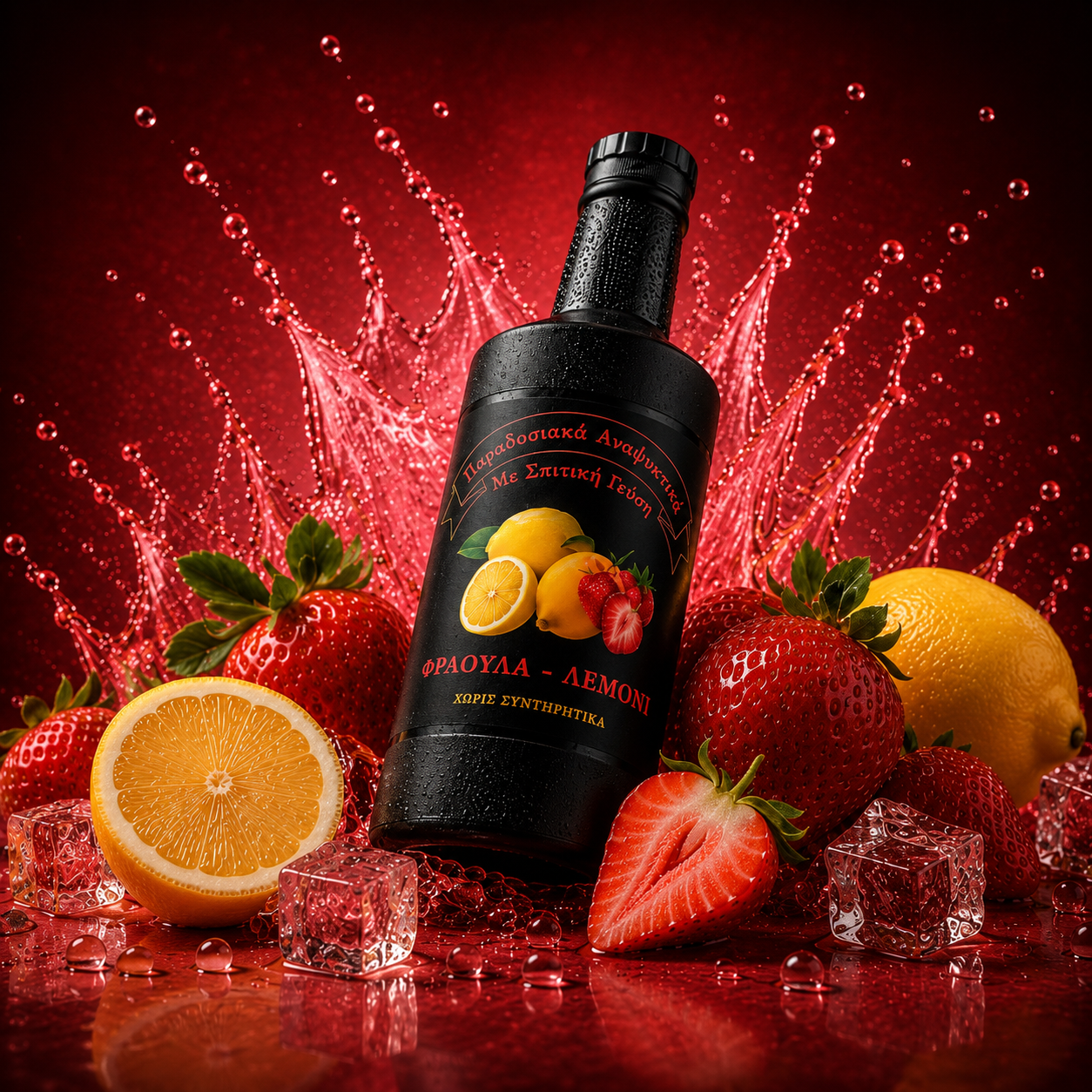 Traditional Strawberry & Lemon Fusion 1320g