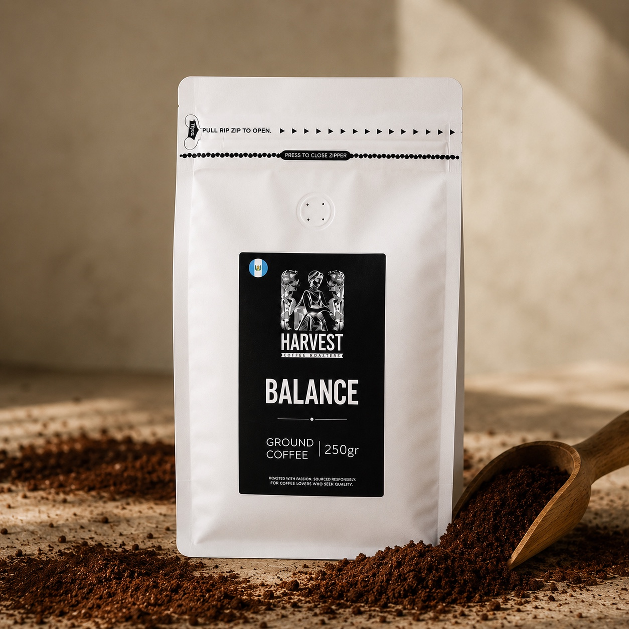 Espresso Ground Coffee Beans Balance 250g
